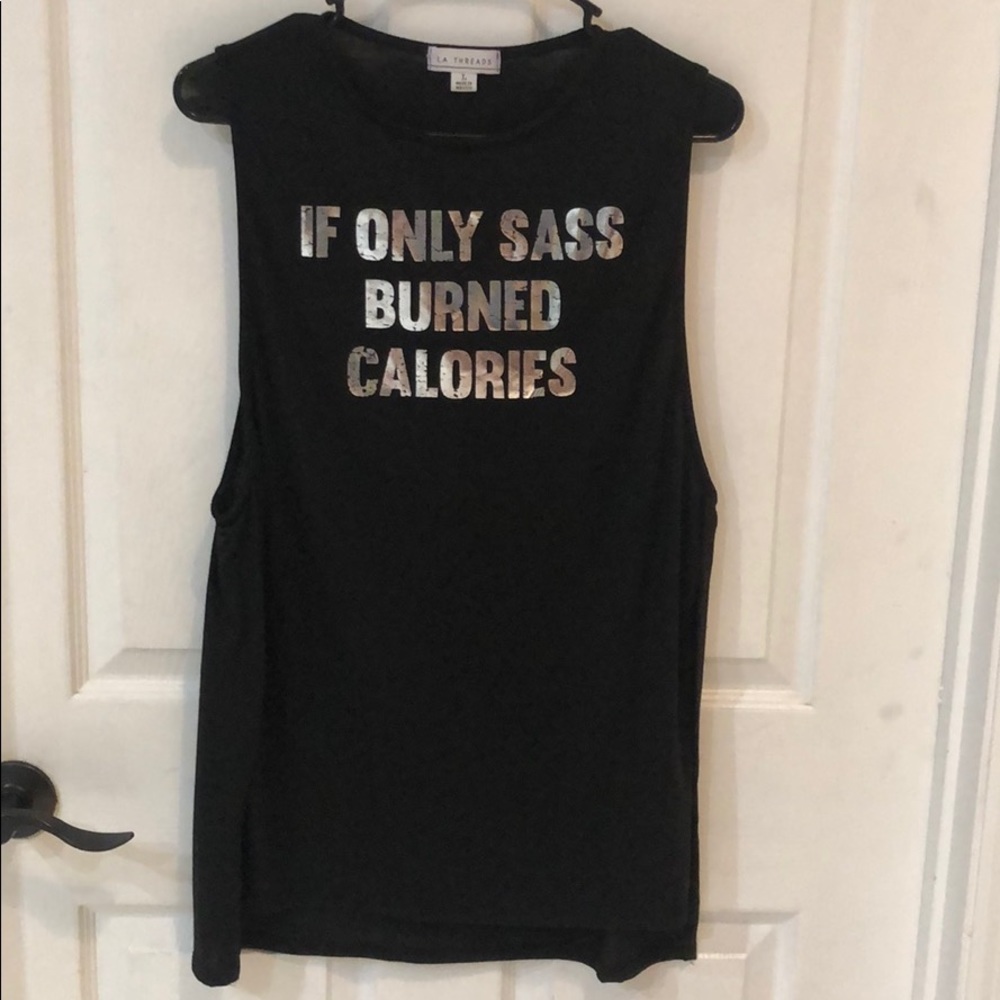 NWOT Muscle tank, Size L